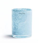 Unika glas - Pastel blue