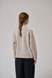 Valley knit jumper - nature white
