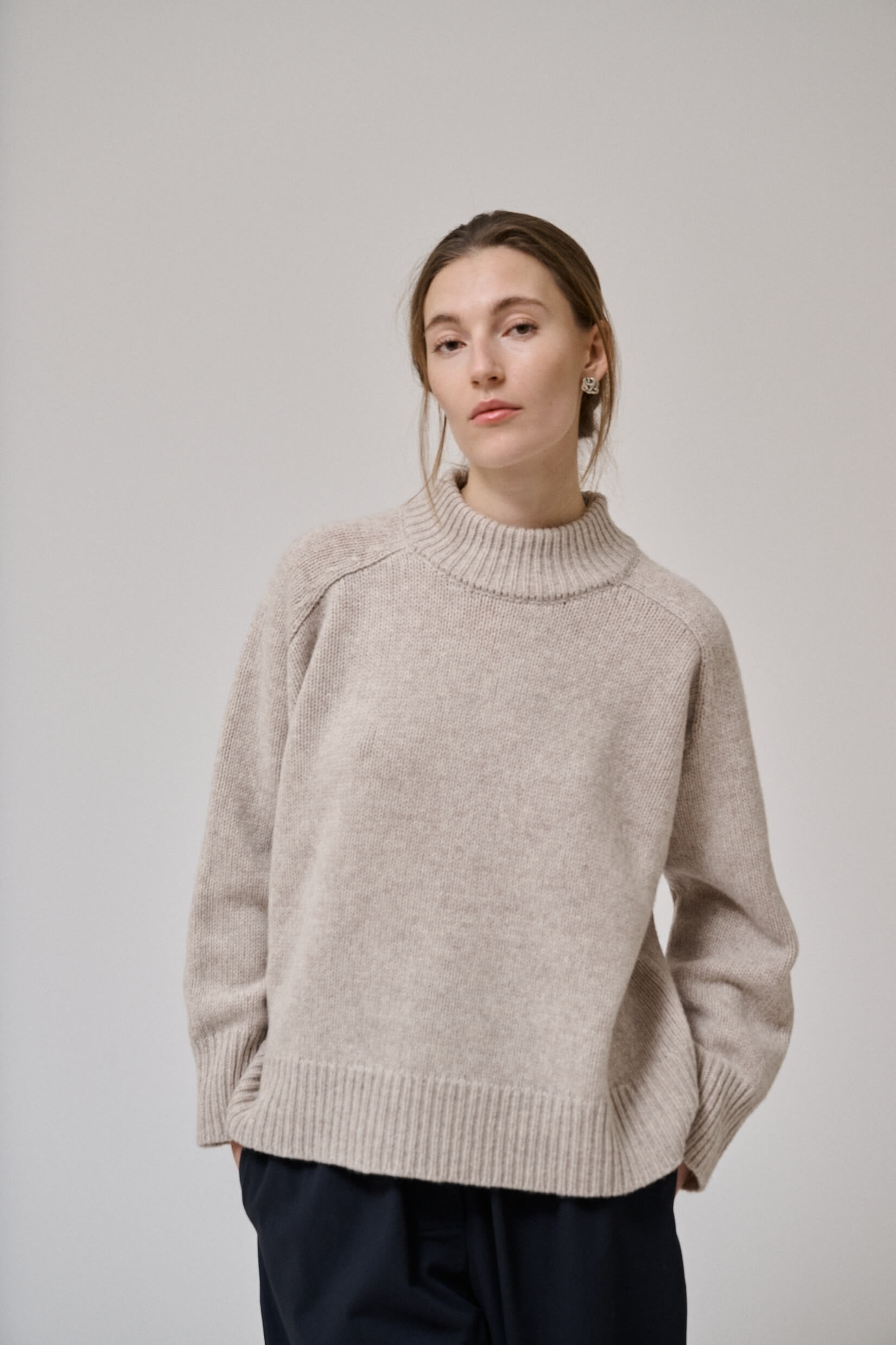 Valley knit jumper - nature white