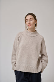 Valley knit jumper - nature white