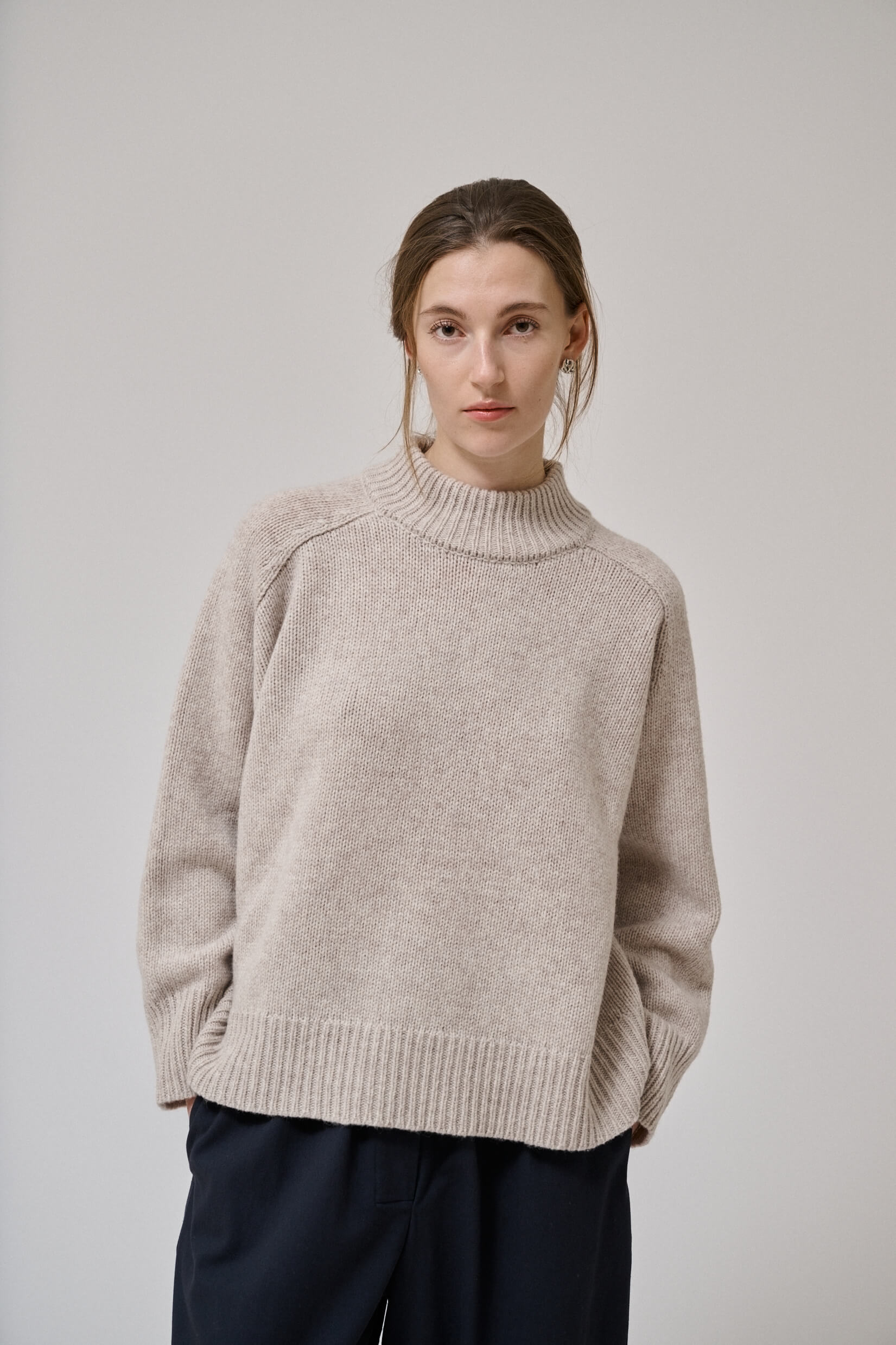 Valley knit jumper - nature white
