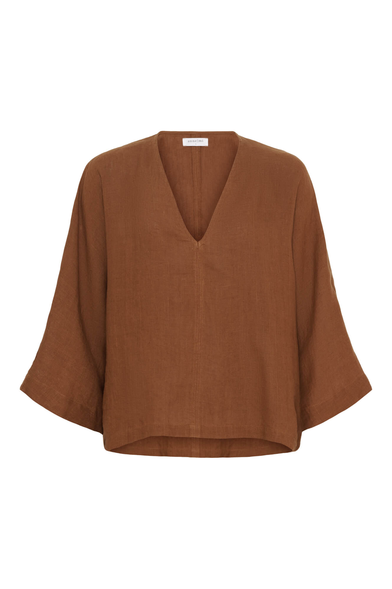 Venizia 7/8 blouse - Cambridge Brown