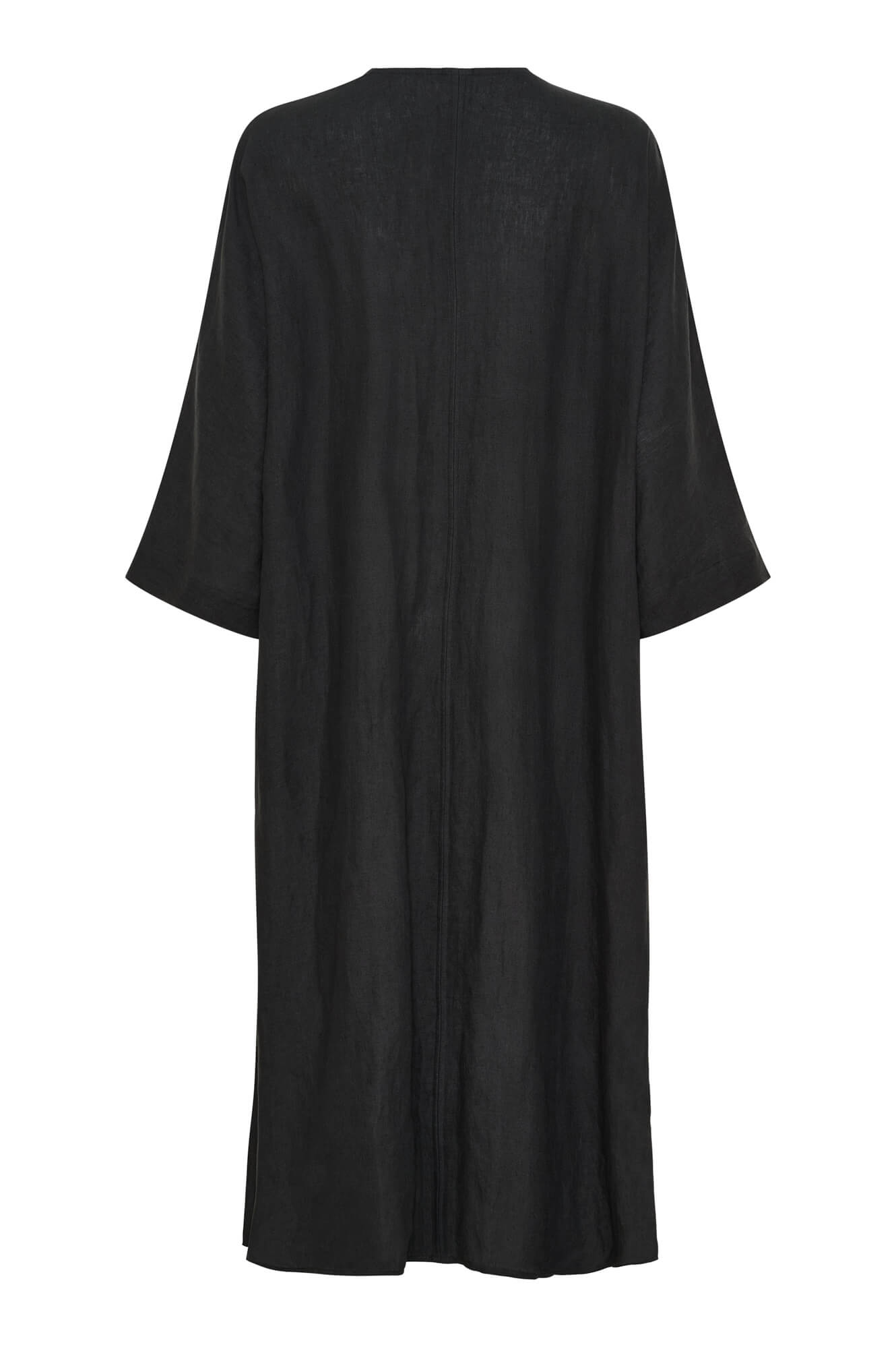 Venizia 7/8 Long dress - Black washed