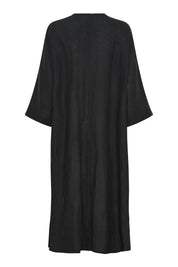 Venizia 7/8 Long dress - Black washed