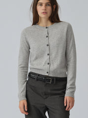 Women's O-Cardigan - Ash grey