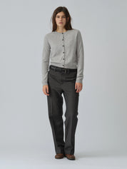 Women's O-Cardigan - Ash grey