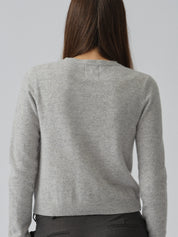 Women's O-Cardigan - Ash grey