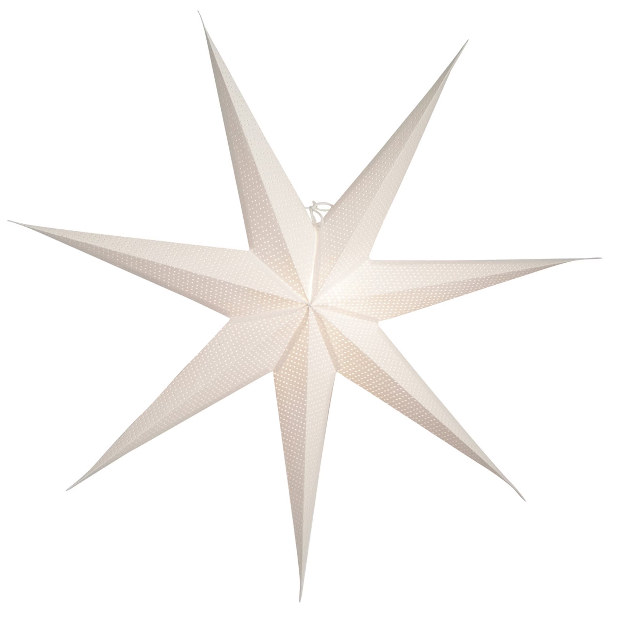 Aino julestjerne - Hvid 44 cm