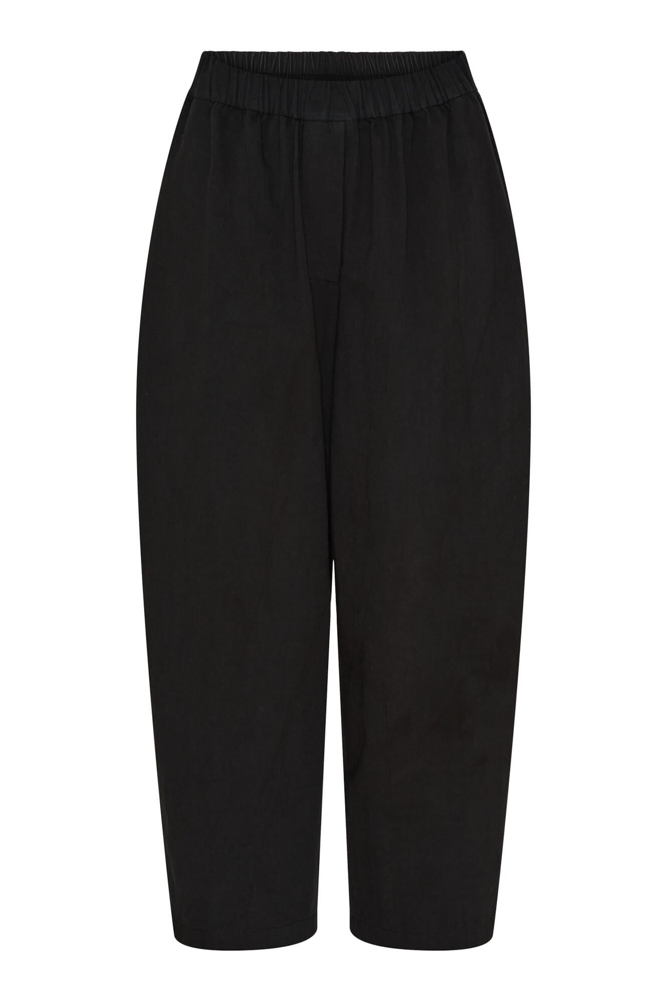 Flora barrel pant - Black