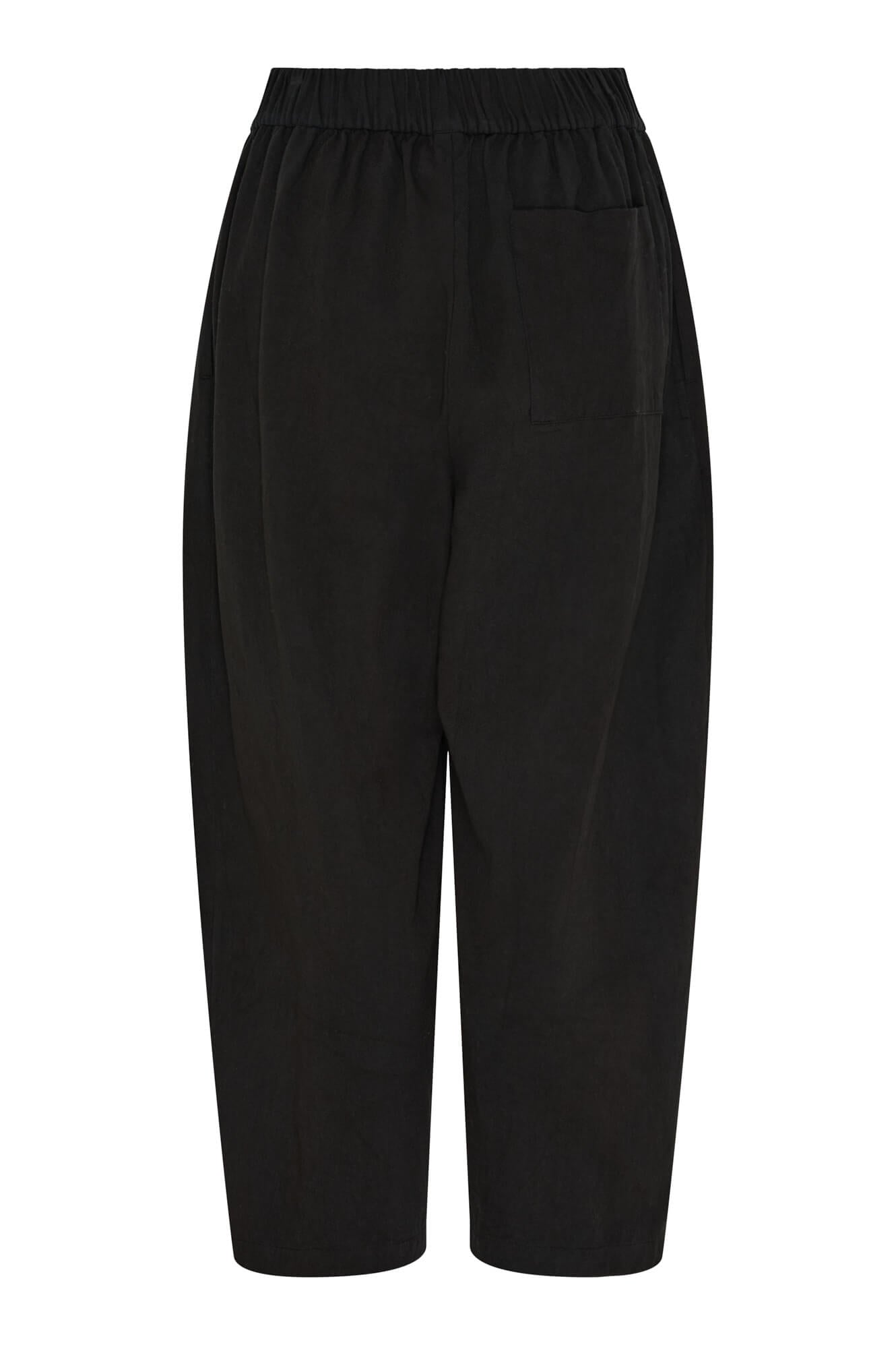 Flora barrel pant - Black