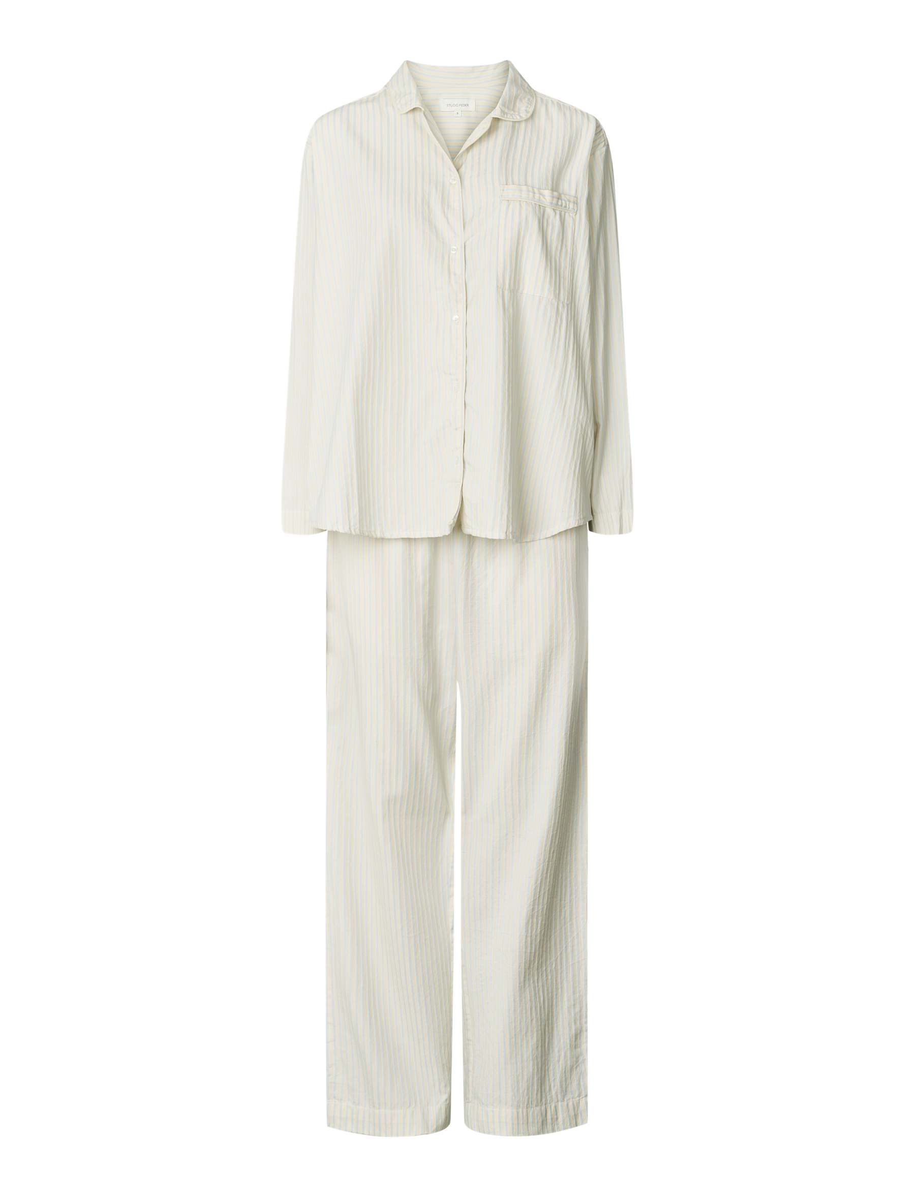 Edith pyjamas - cotton boudoir sky