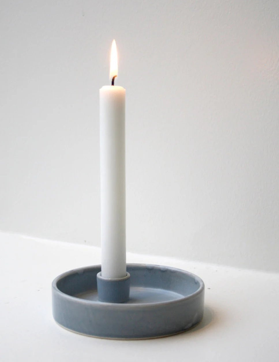 Candleholder - sky blue - May Copenhagen - Butik Verk, en livsstilsbutik i hjertet af Dragør