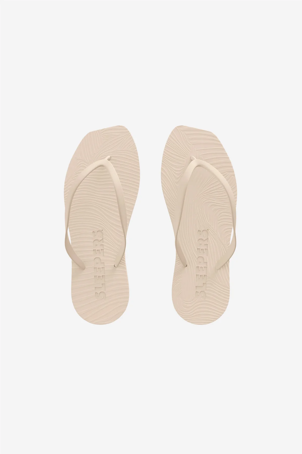 Sleepers Tapered flip flops - Eggnog