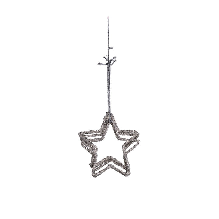 Glitter stjerner | 5 stk.