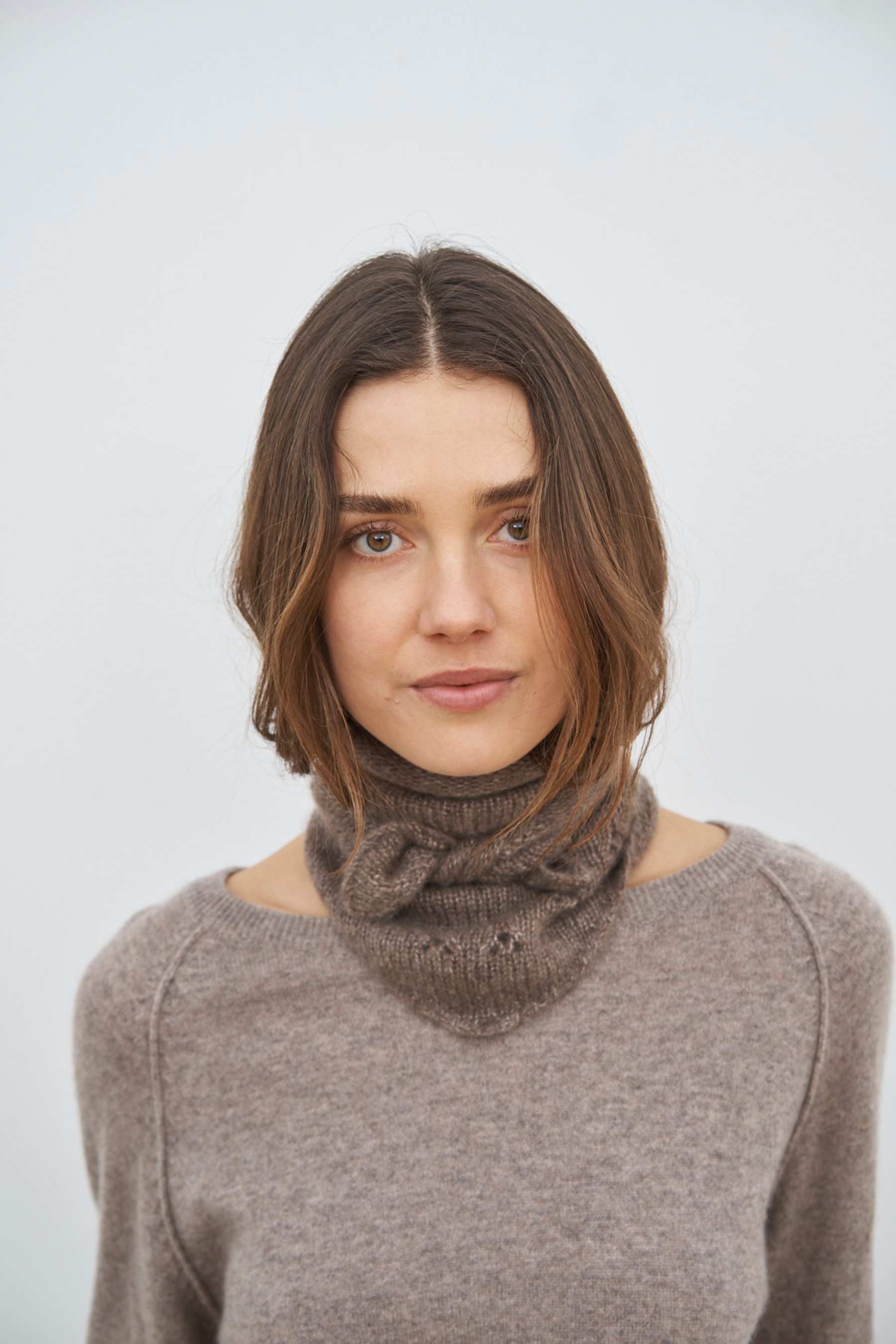 Harmonie scarf - hazelnut