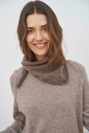 Harmonie scarf - hazelnut