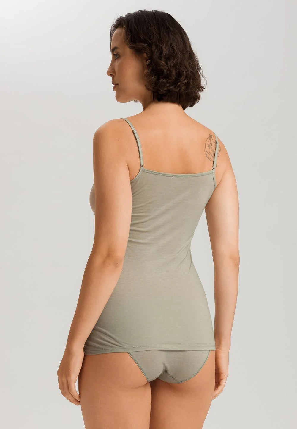 Ultralight Spaghetti Top - crystal green