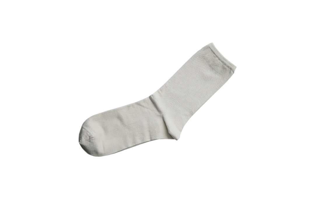 Smooth silk socks - offwhite