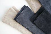 Silk ribbed leggins - black