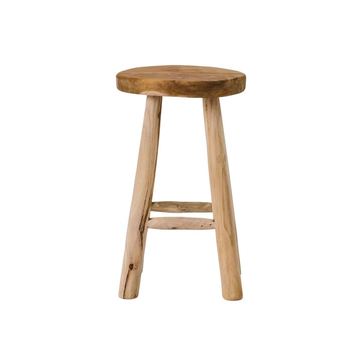 Taburet i teak