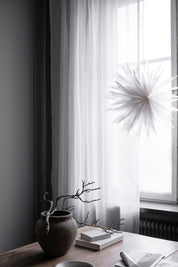 Liz stjerne - hvid 50cm