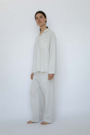 Edith pyjamas - cotton boudoir sky