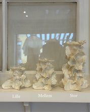 Porcelænsstage med isblomst - lille