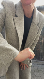 Alberte blazer - Grey melange