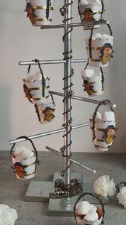 Papirkurv med julenisse