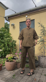 Abu Dhabi skjorte - Military olive