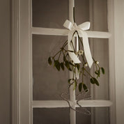 Satin gavebånd - Creme, 5 m