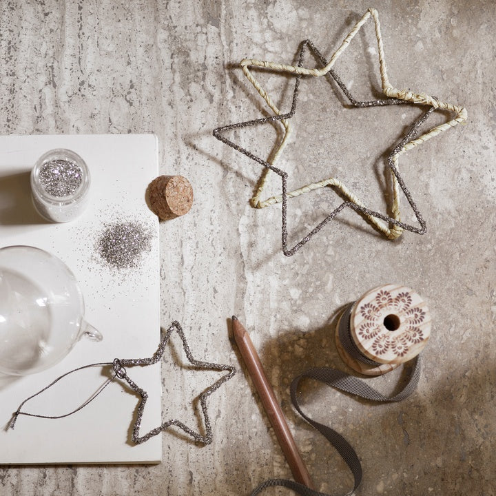 Glitter stjerner | 5 stk.