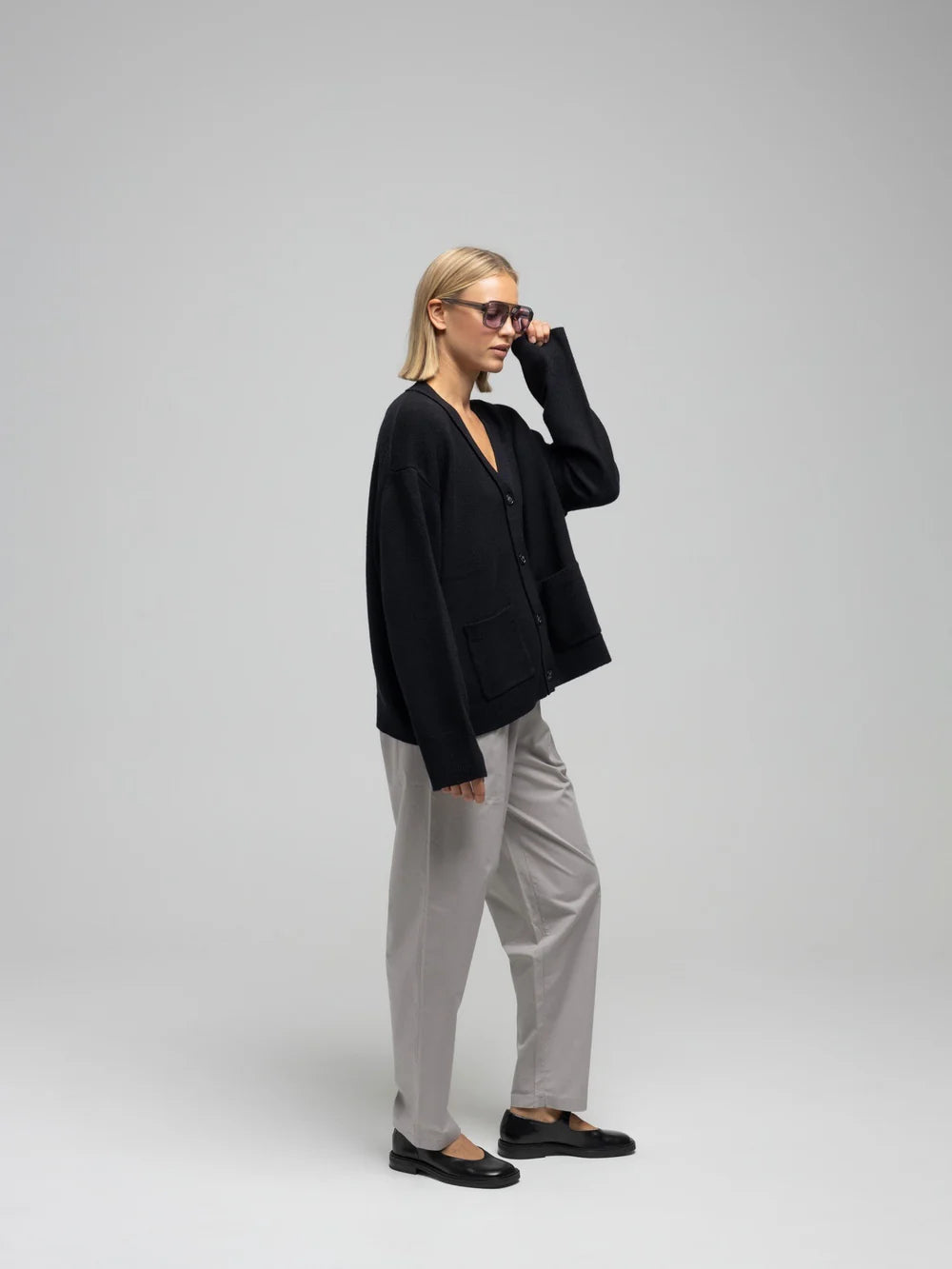 Vigga cardigan - black