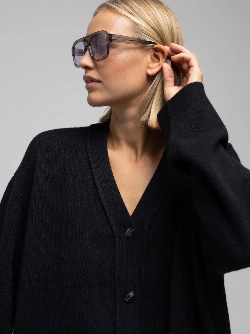 Vigga cardigan - black