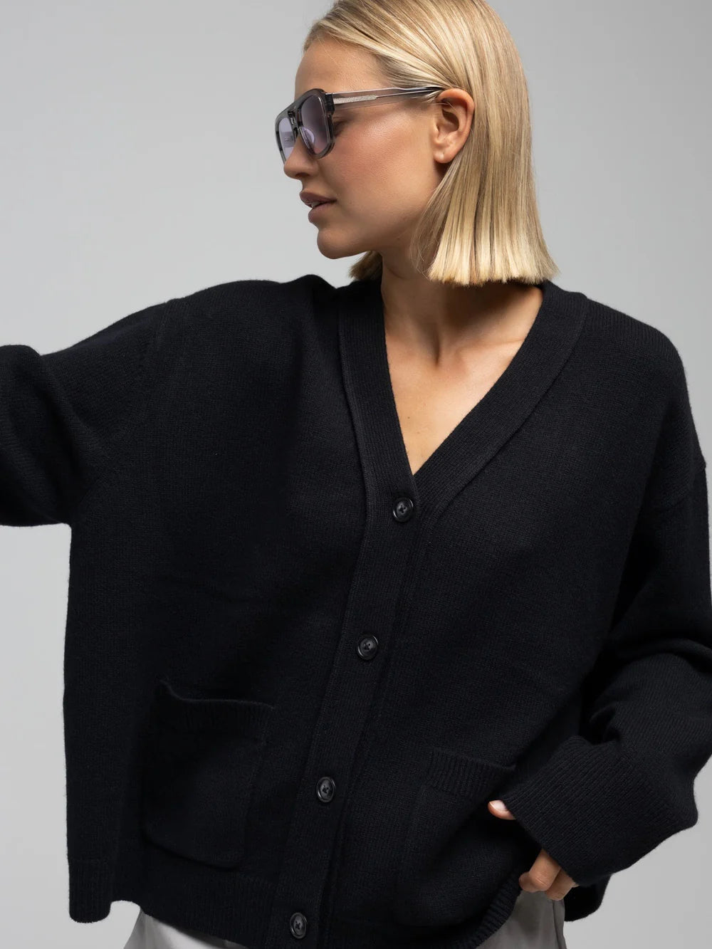 Vigga cardigan - black