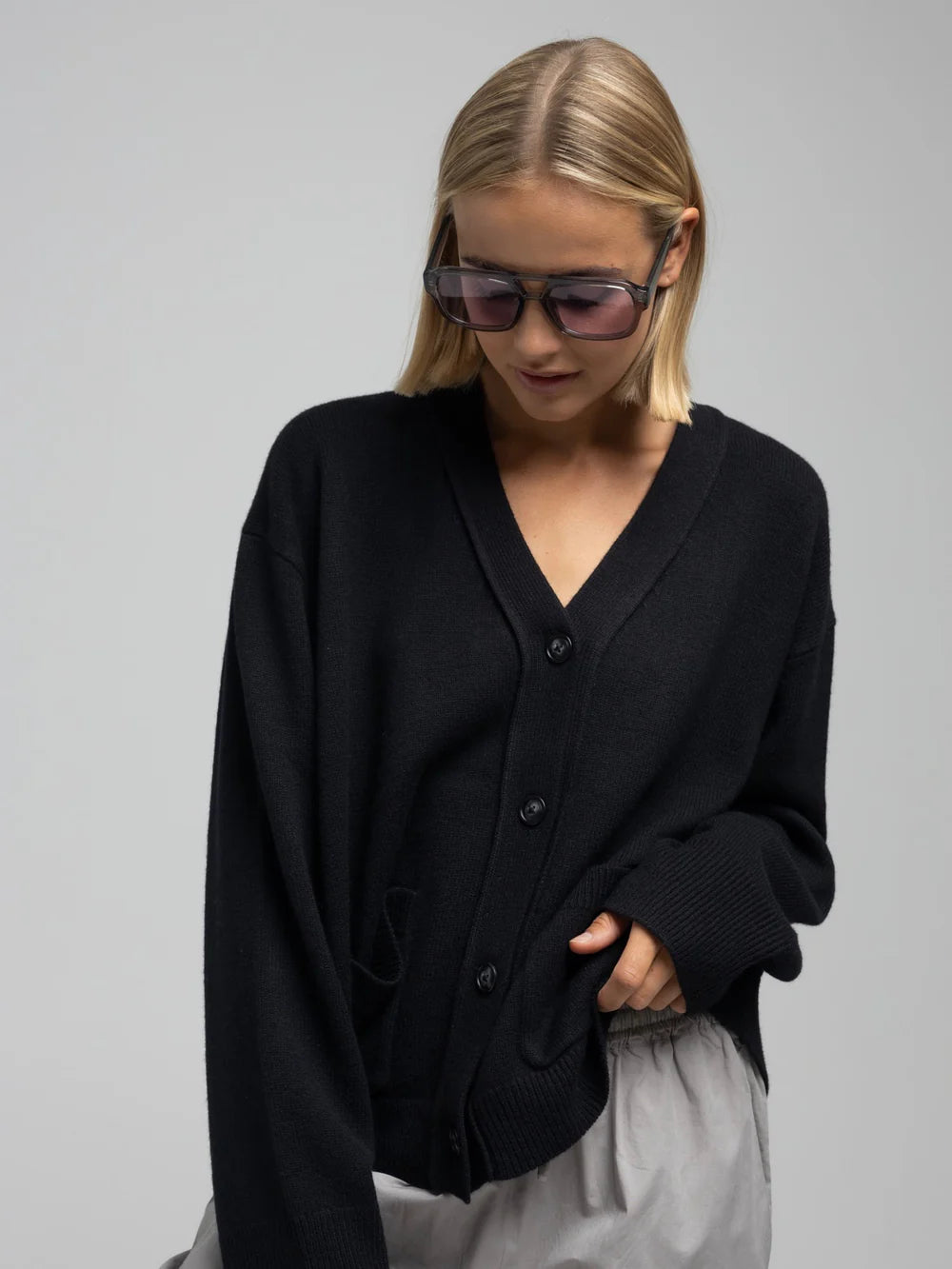 Vigga cardigan - black