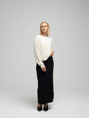 Vigga knit skirt - black