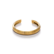 Golden deco bangle armbånd