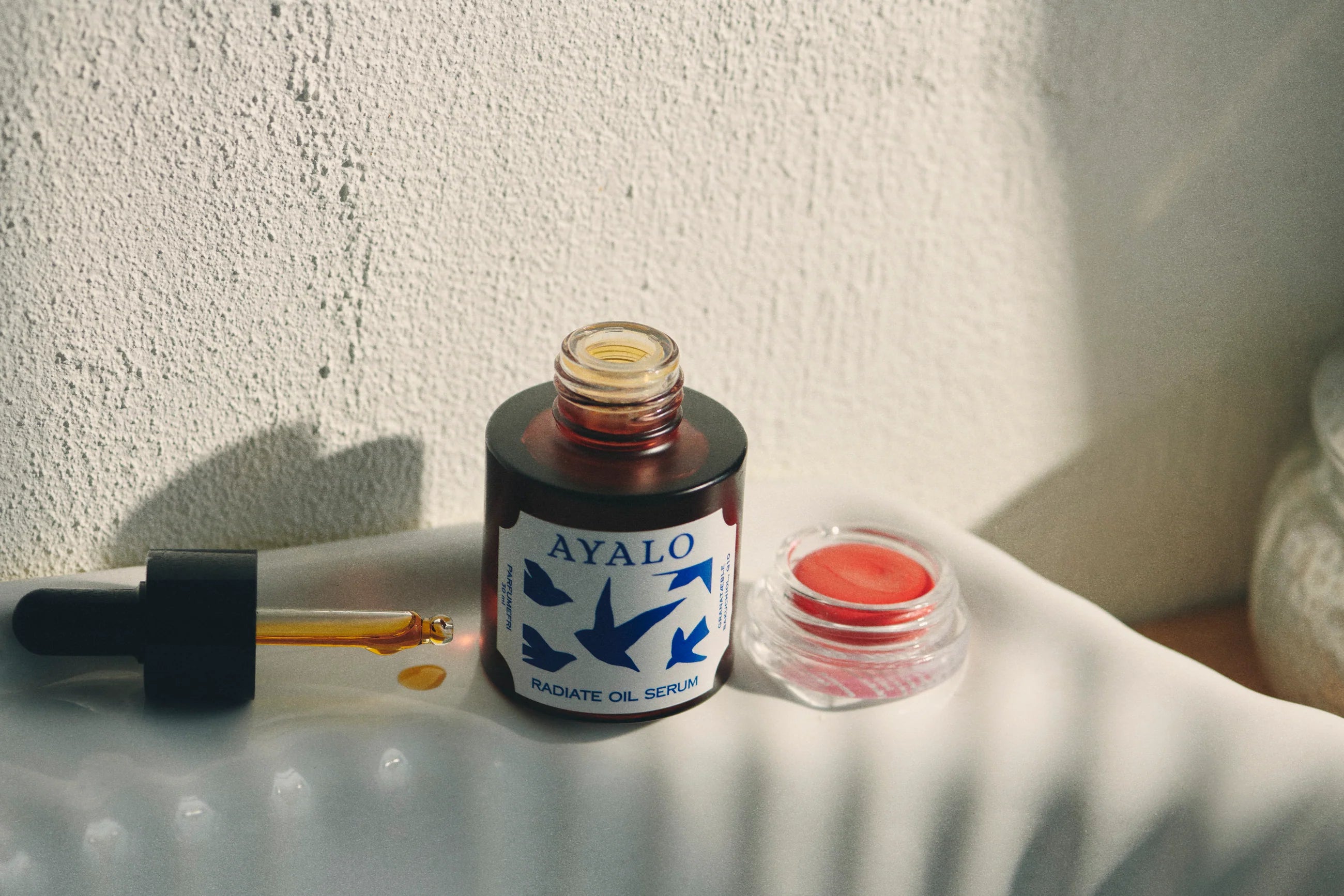 Radiate oil serum