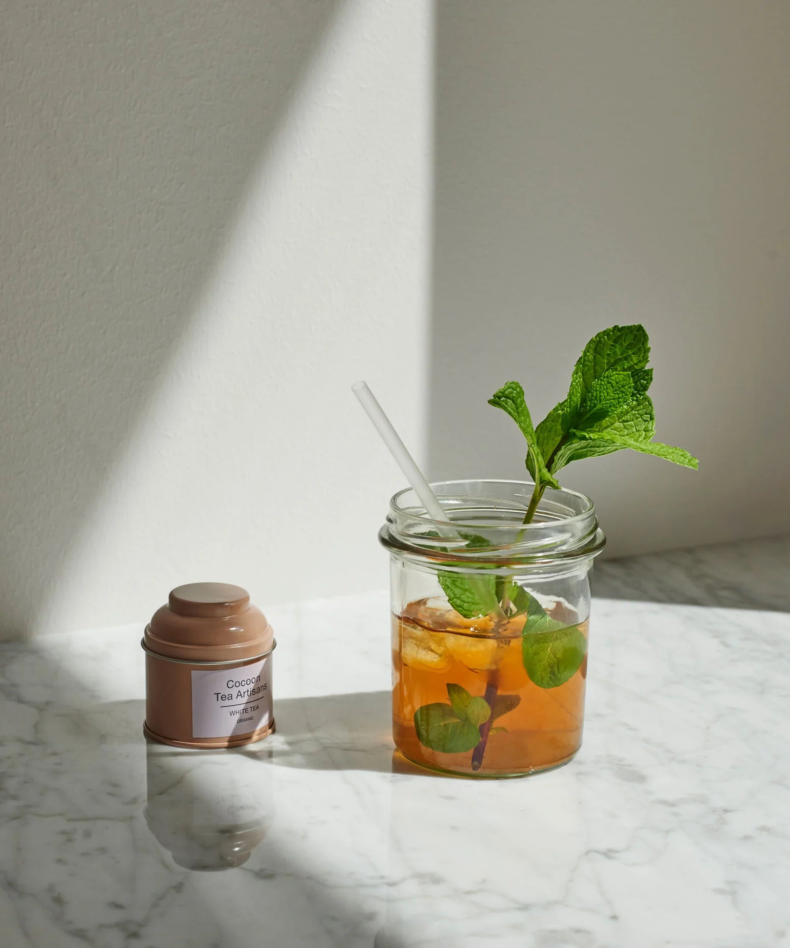 Tin Can big - Organic White tea